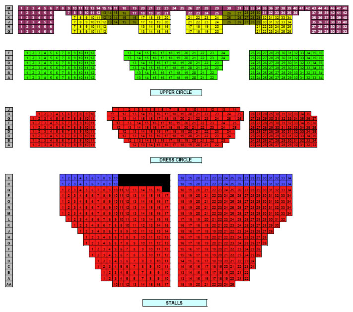 cambridge theatre seat view