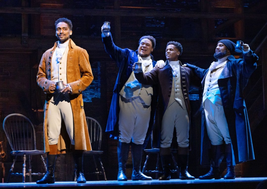 Hamilton West End cast