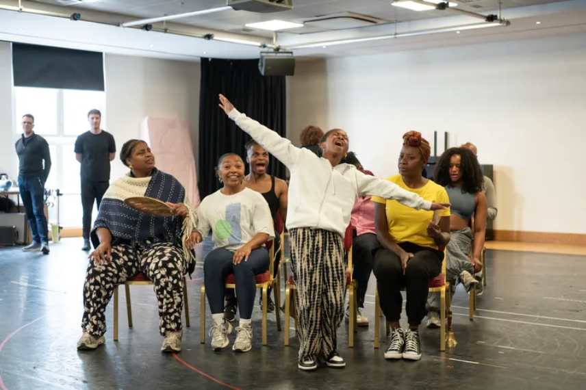 Final Tina Cast Rehearsals