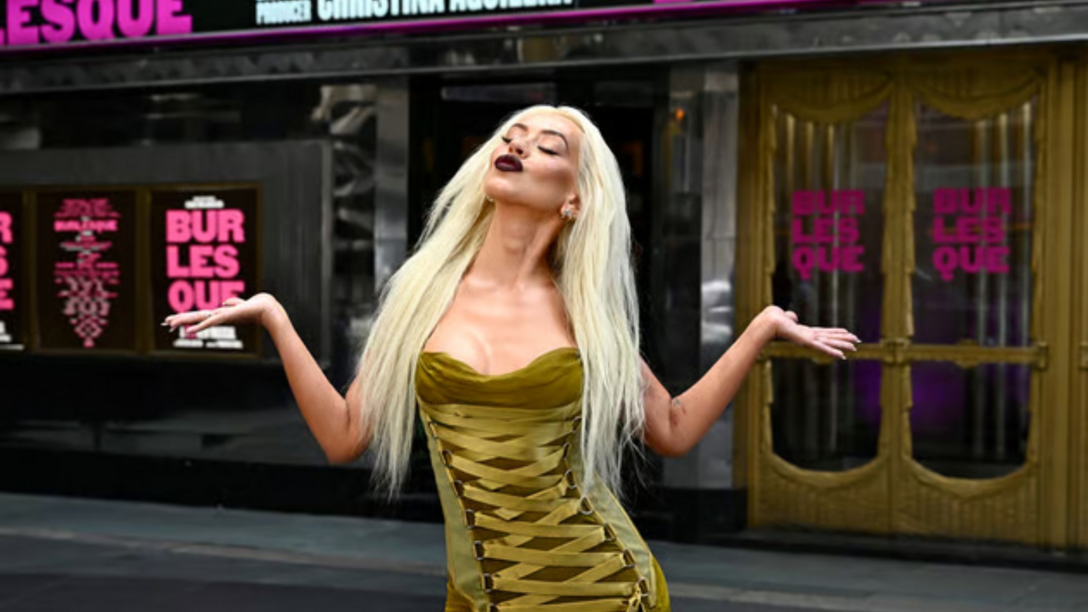 Burlesque Musical producer Christina Aguilera