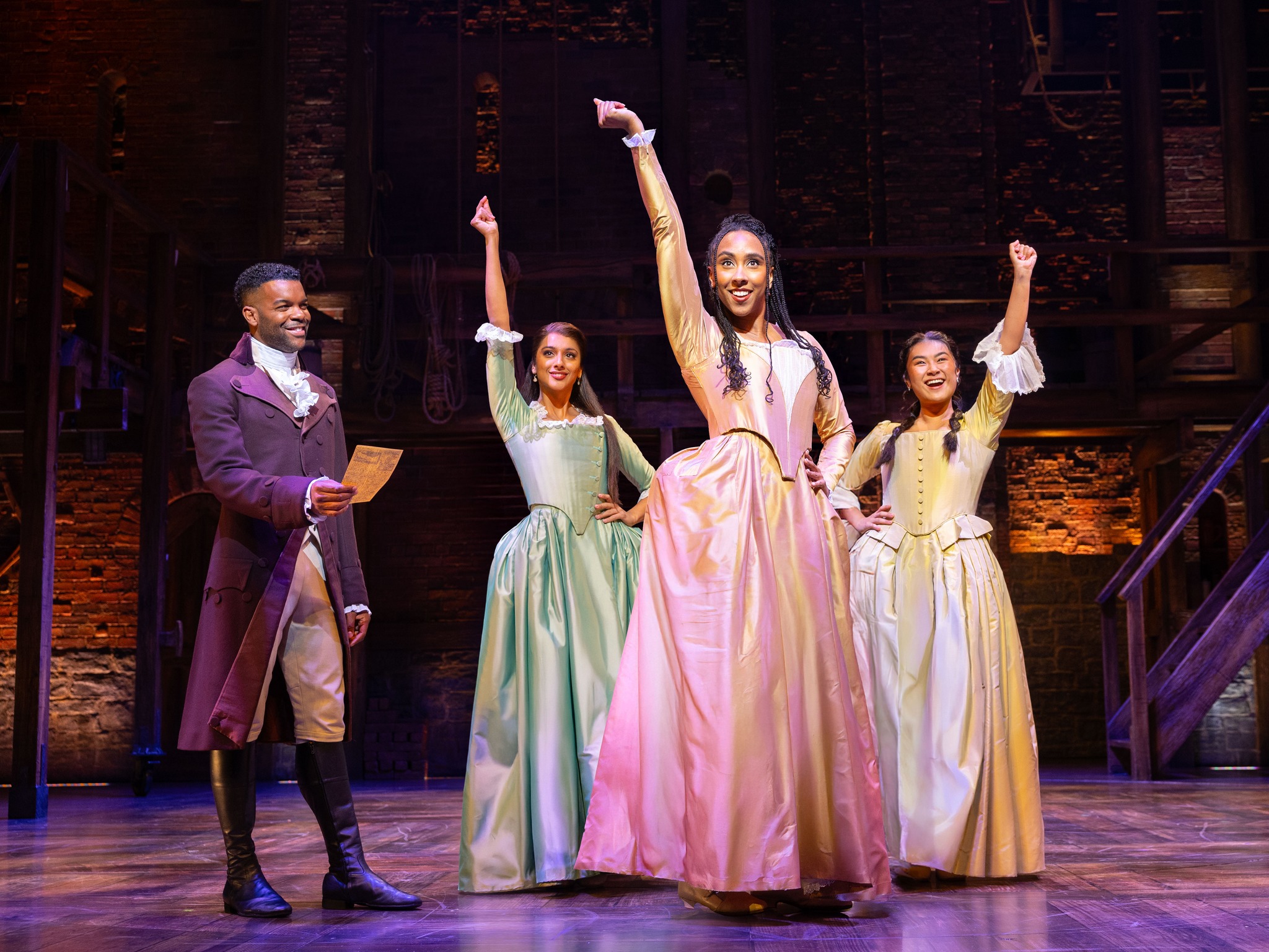 New Cast of Hamilton - Schuyler Sisters