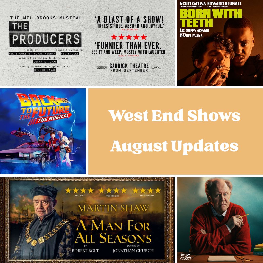 West End Shows August 2025