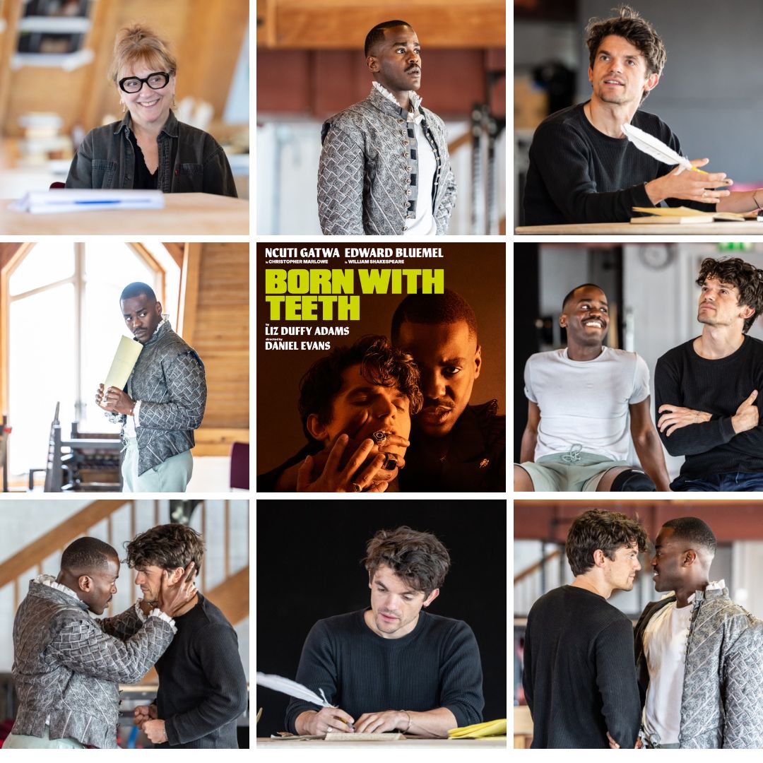 Born With Teeth Rehearsal Images