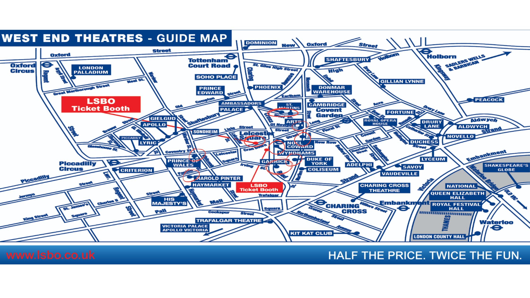 Theatres close to Leicester Square Box Office