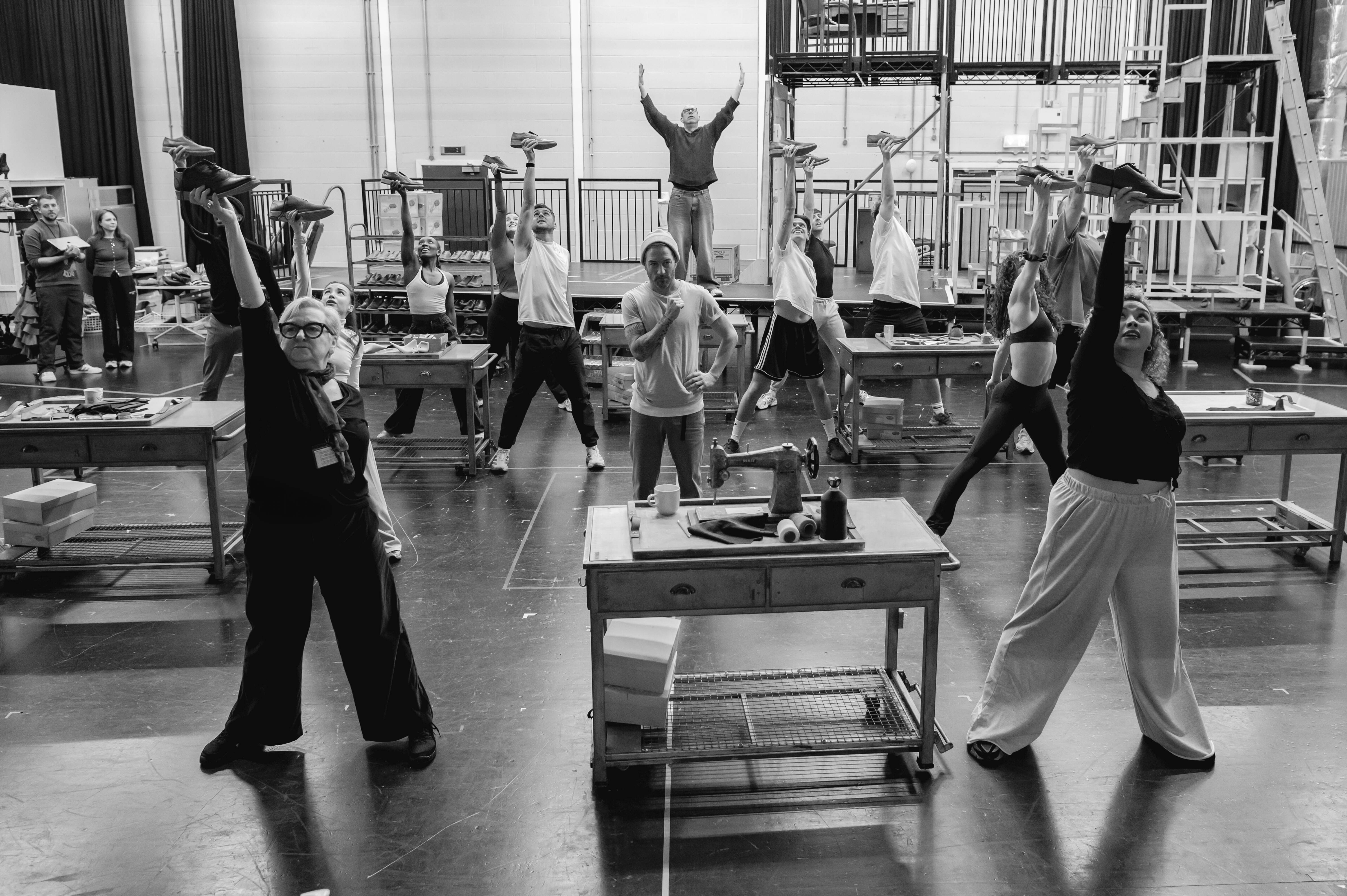 Kinky Boots Rehearsals
