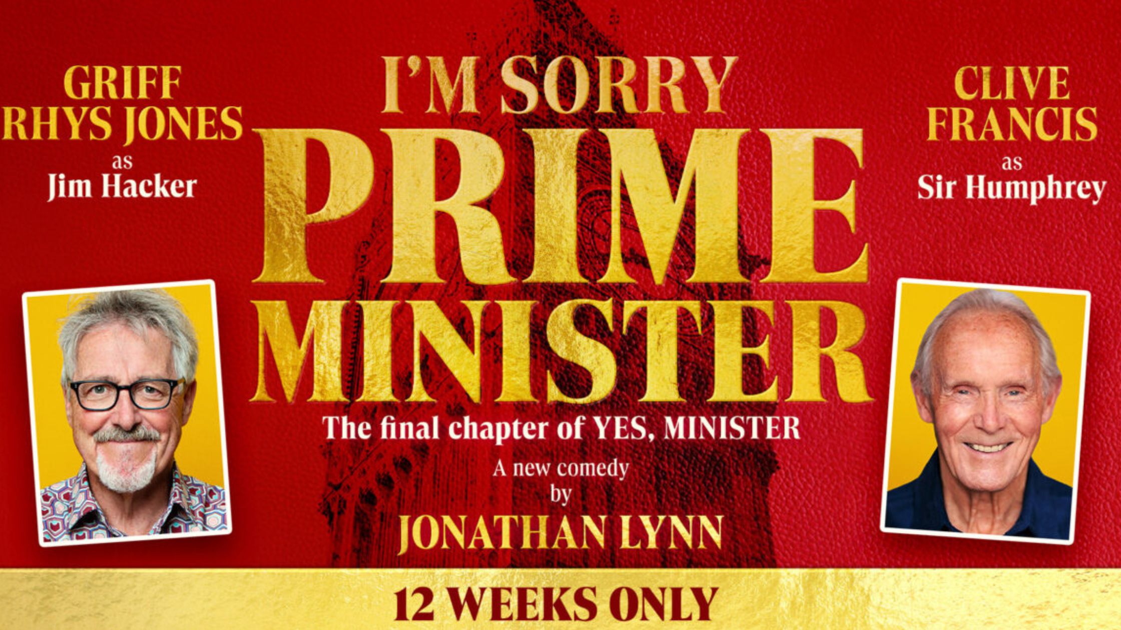 I'm Sorry Prime minister west end
