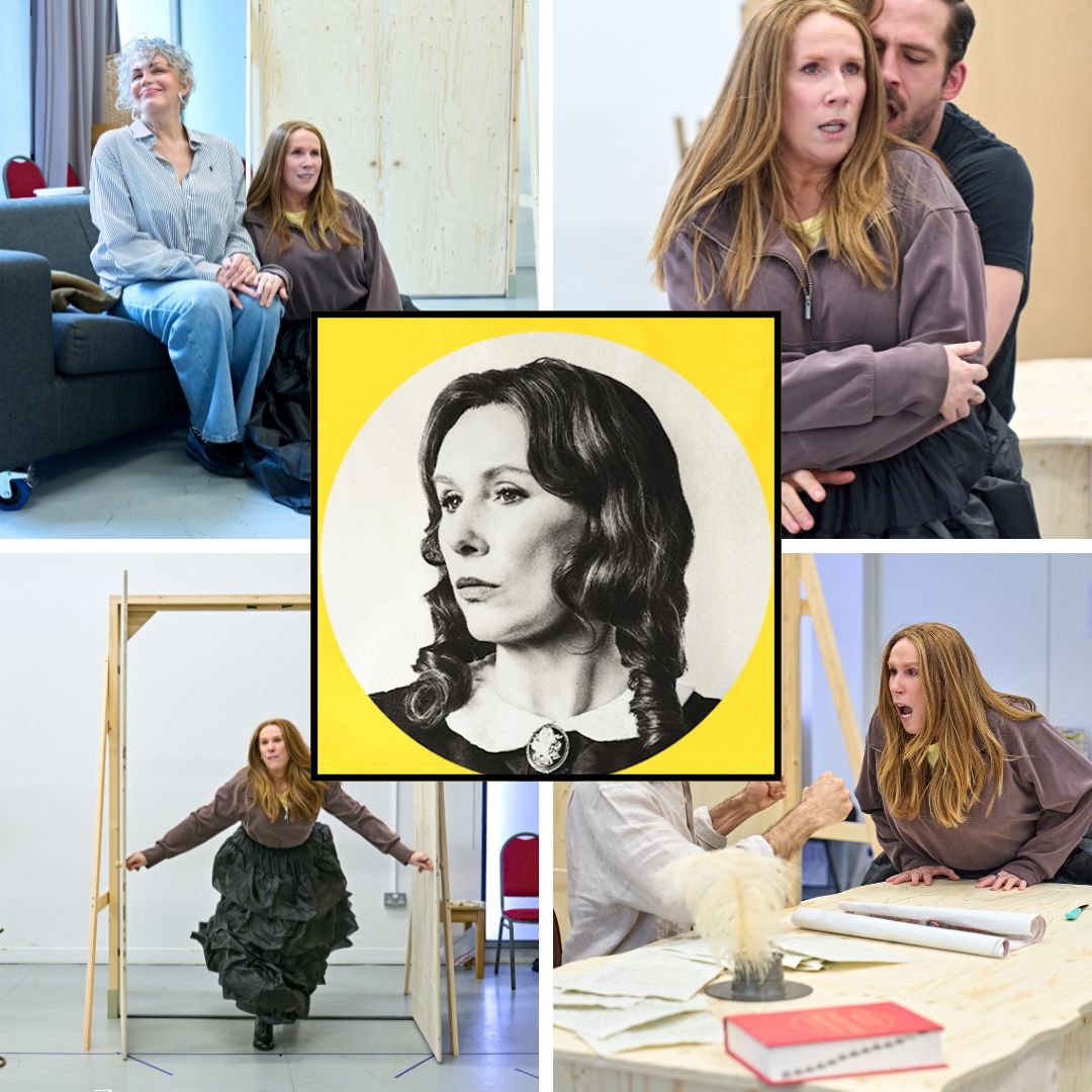 Catherine Tate Oh Mary rehearsal images