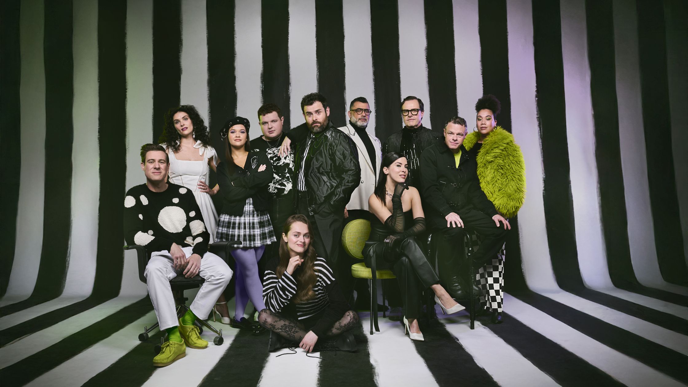 Scroll for Beetlejuice Rehearsal Images