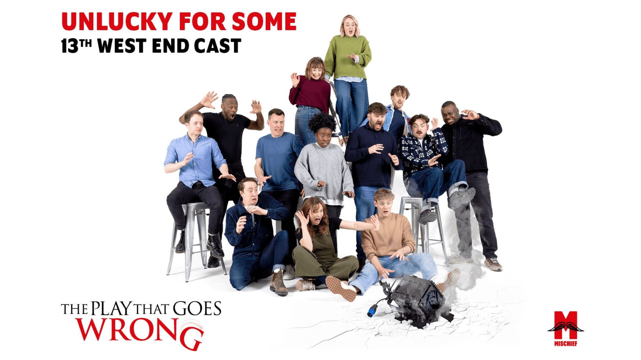 The Play That Goes Wrong new London cast