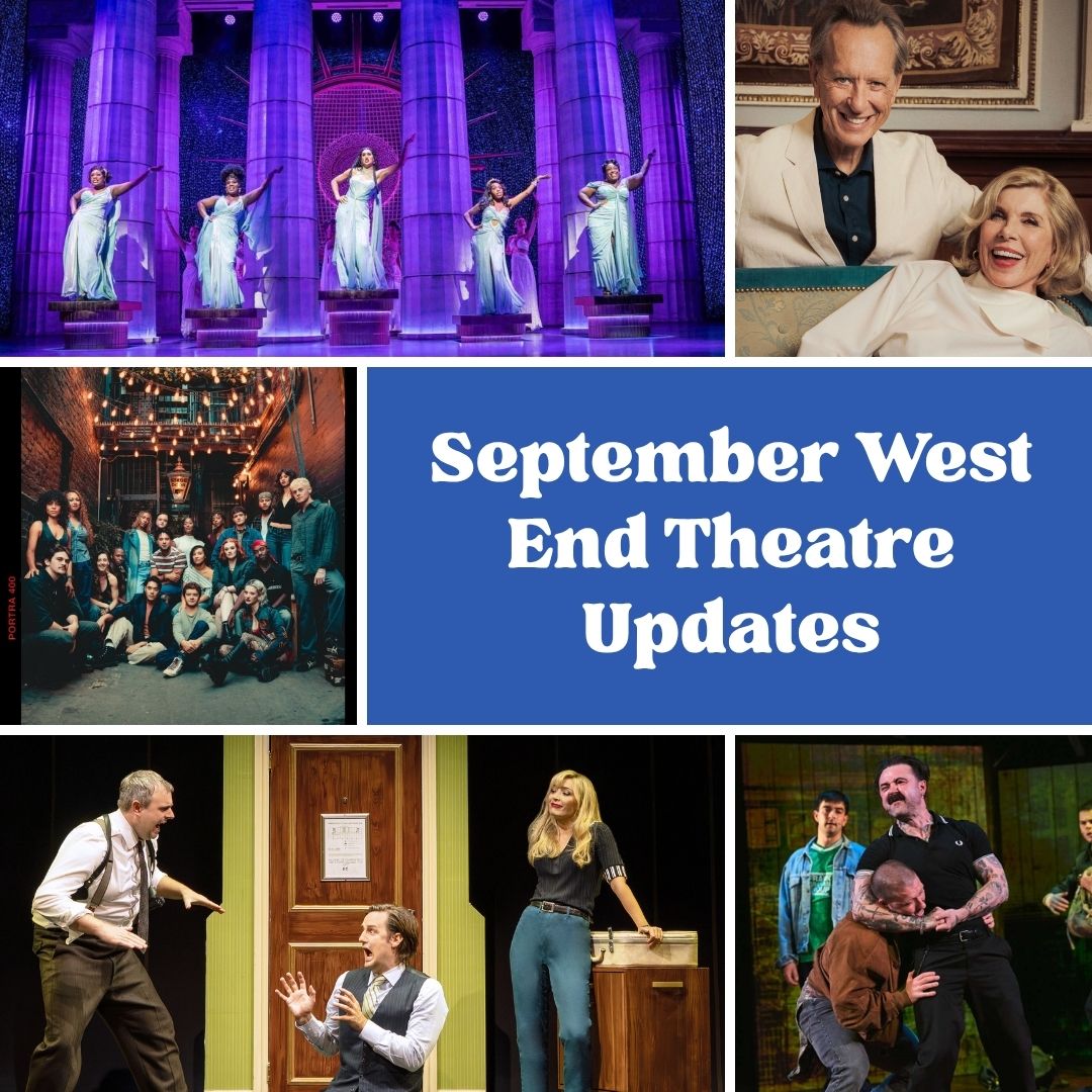 September West End Theatre Updates Blog Post